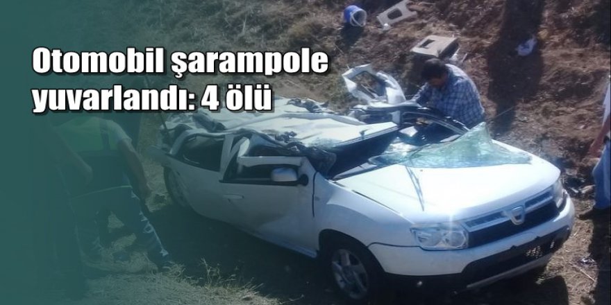 Antalya'da katliam gibi kaza: 4 ölü