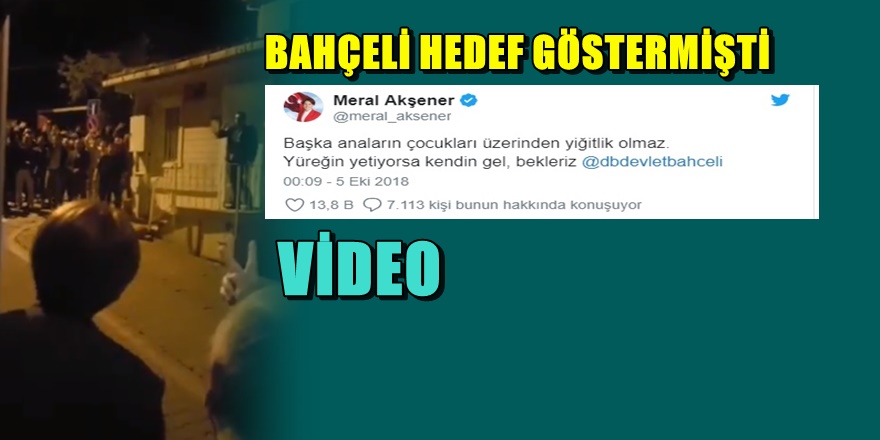 Devlet Bahçeli'nin ekibi Meral Akşener'in evini bastı