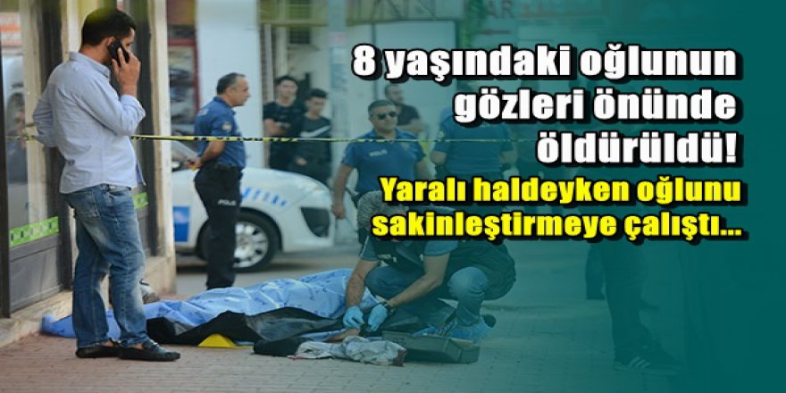 Antalya'da genç kadın oğlunu okula bırakırken öldürüldü