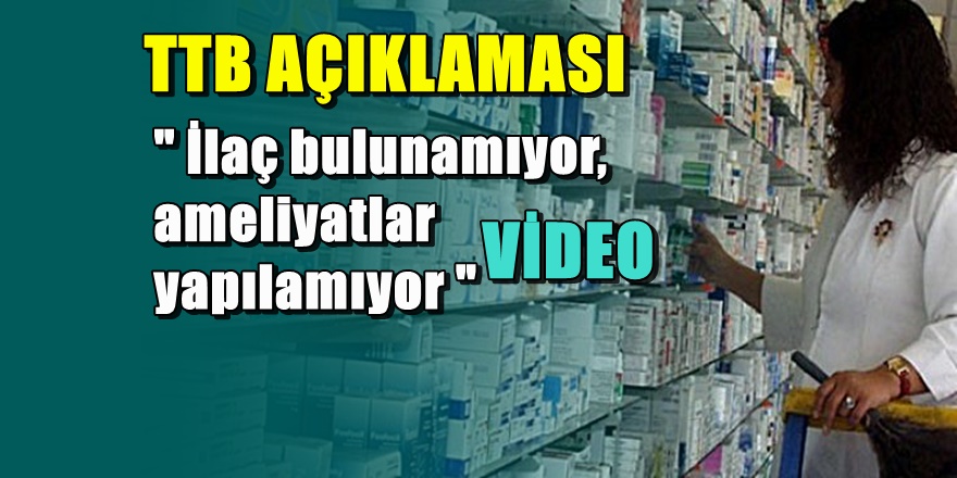 İlaç krizinde kritik gelişme