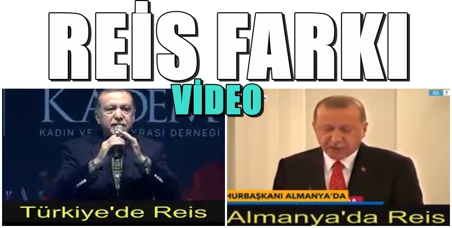 Erdoğan'ın Almanya seyahati sonrası bu görüntüleri servis edildi