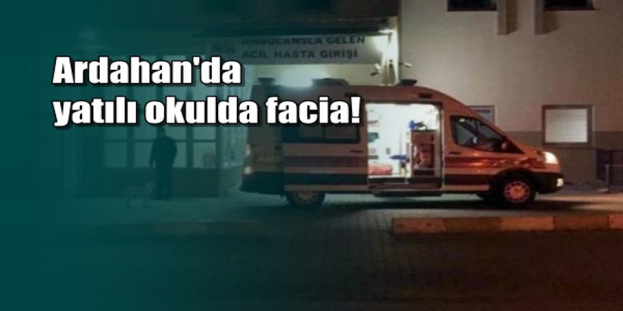 Yatılı okulda üzerine dolap devrilen öğrenci yaşamını yitirdi