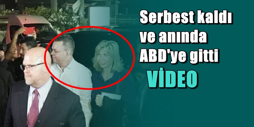 Rahip Brunsen serbest kalınca Erdoğan'ın bu görüntüleri servis edildi