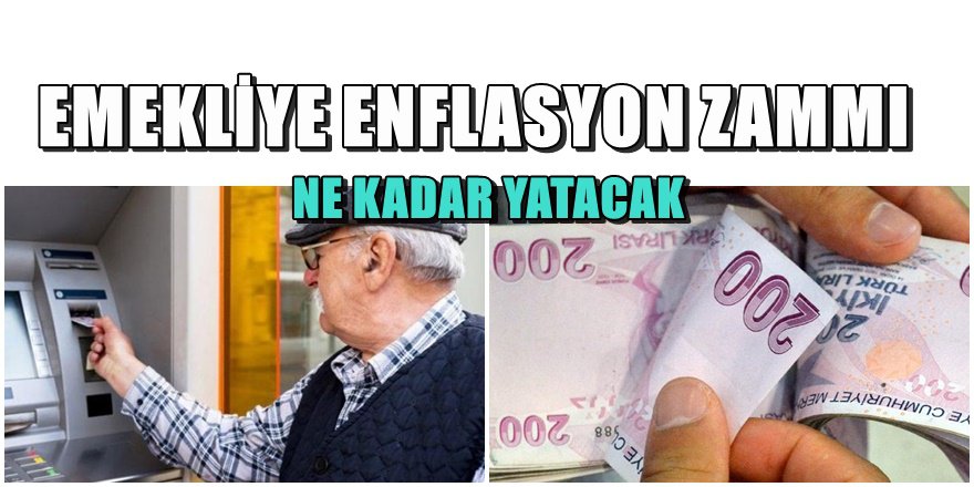 Emeklilere Ocak ayında ne kadar zam gelecek