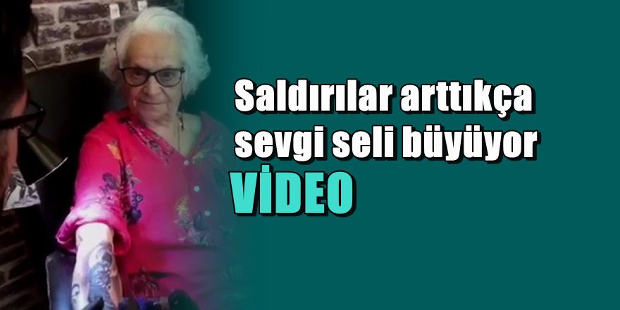 79 yaşındaki Nevin teyze koluna öyle bir dövme yaptırttı ki
