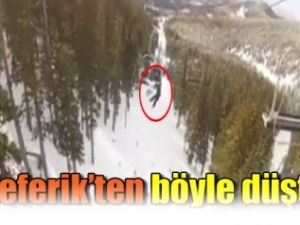 15 metreden yere çakıldı!