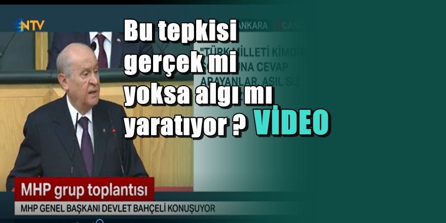 Bahçeli'den Erdoğan'a zehir zemberek sözler