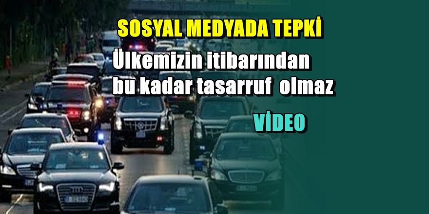 Erdoğan'ın bu görüntülerine " Asrın Lideri eleştirisi