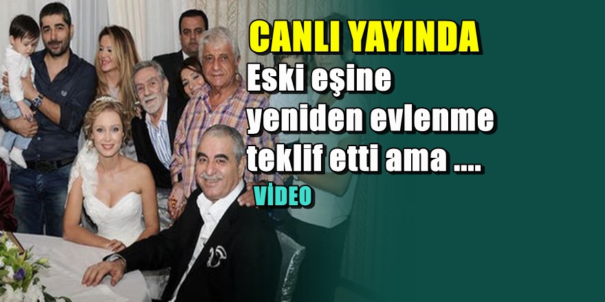 İbrahim Tatlıses'ten canlı yayında evlilik teklifi
