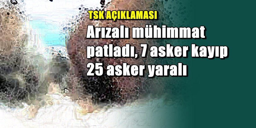 Hakkari Şemdinli'de askeri üste feci kaza