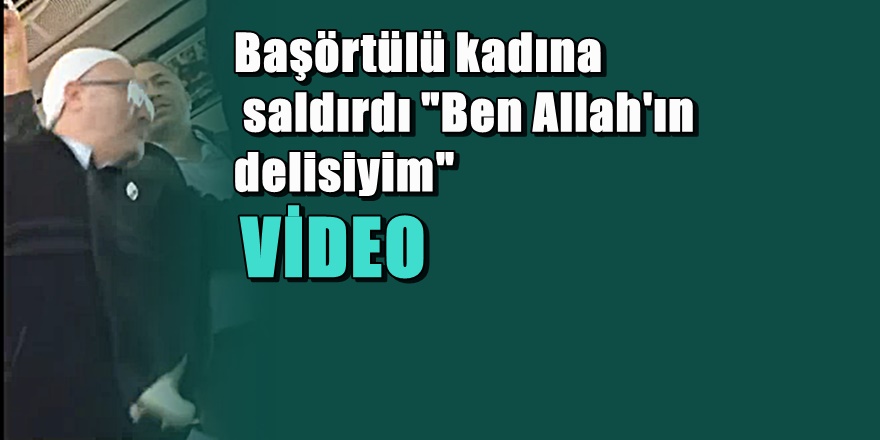 Metrobüste Atatürk kavgası böyle görüntülendi