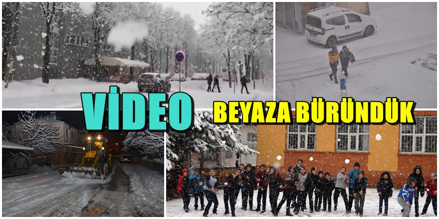 Türkiye'den kar görüntüleri