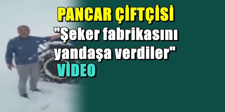 AKP'li Pancar Çiftçisi Fatih Portakal'a böyle seslendi