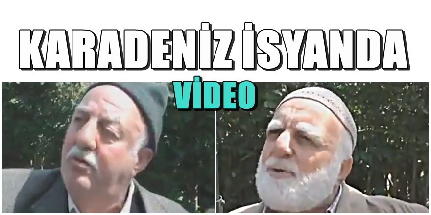 Karadenizli dedelerin Suriyeli isyanı