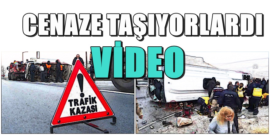 Malatya'da feci kaza 7 ölü 15 yaralı