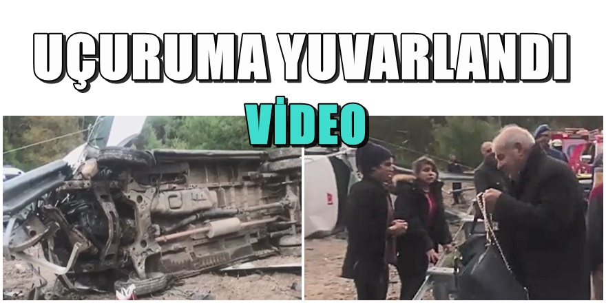 Antalya'da yolcu otobüsü devrildi 1 ölü çok sayıda yaralı