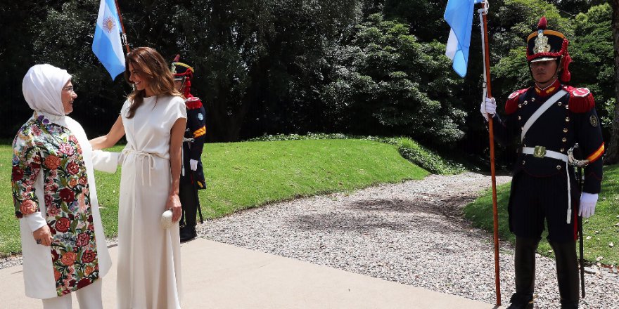 Emine Erdoğan'dan Arjantin pozu