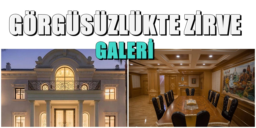 Dubai Emiri Darıca'da altından saray yaptırdı