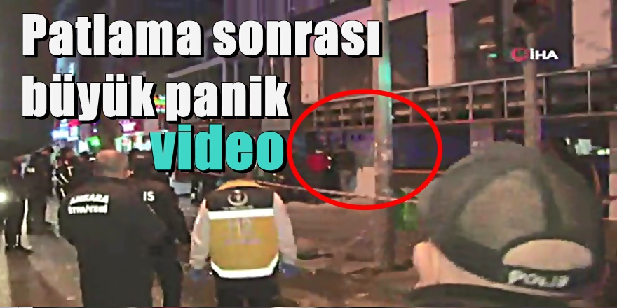 Ankara'da patlama 7 Yaralı