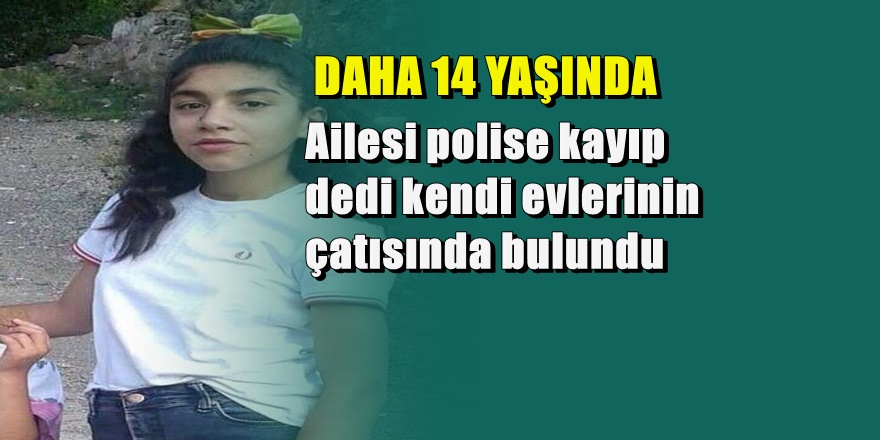 Erzurum'da sır ölüm; 14 Yaşında kız çocuğu asılı bulundu