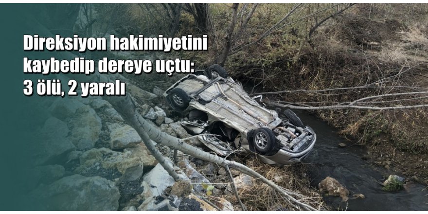 Başkent’te feci kaza: 3 ölü, 2 yaralı