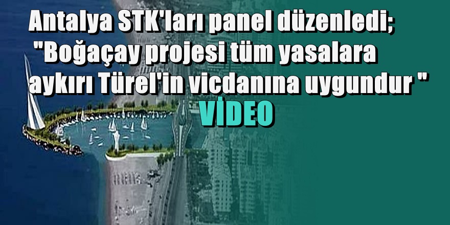 Menderes Türel'e Boğaçay tepkisi