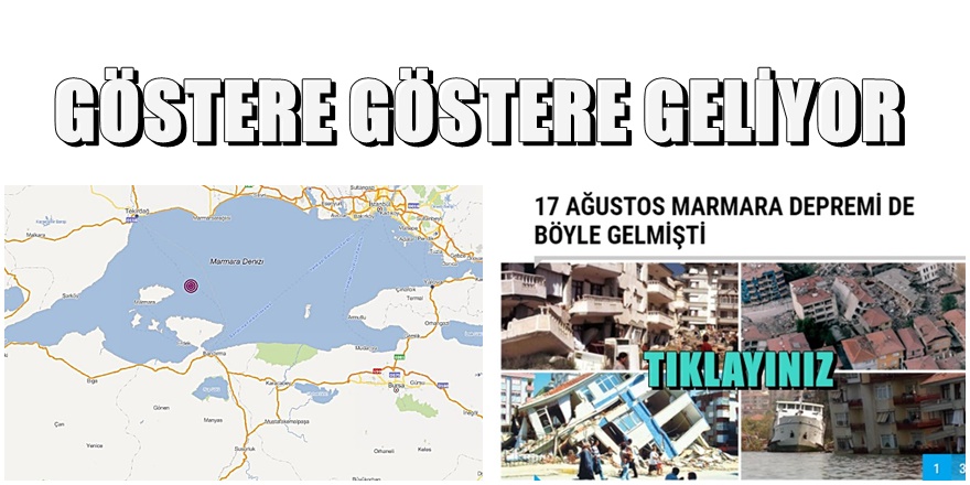 Marmara'da bir deprem daha