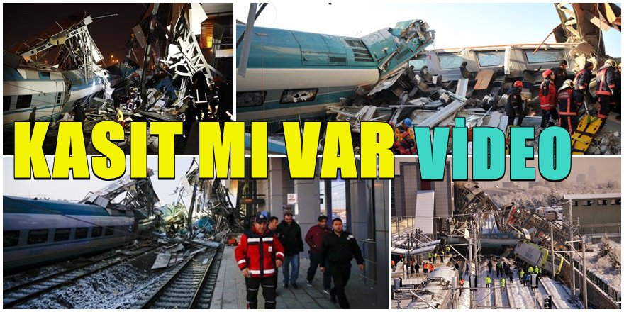 Kaza yapan hızlı tren için sabotaj iması