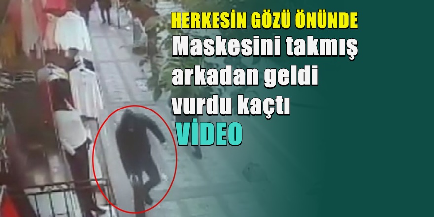 Kağıthane'de sokak ortasında silahlı saldırı