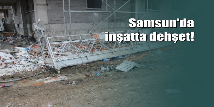 Dış cephe platformu 15. kattan yere çakıldı: 1 ölü, 1 yaralı