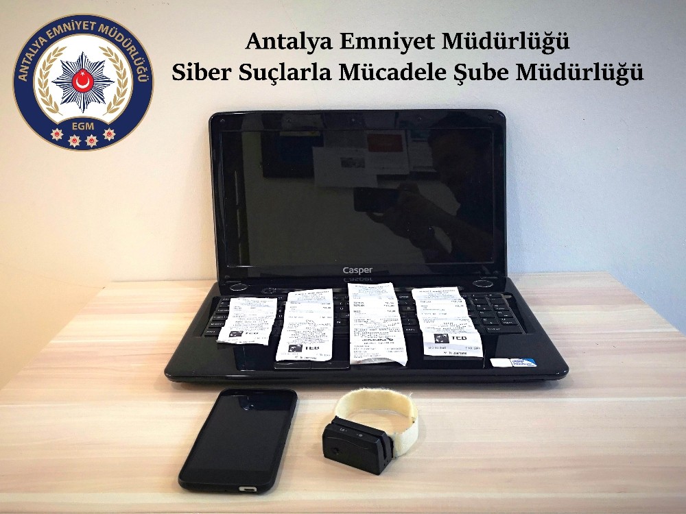 Antalya'da kredi kartı dolandırıcılığında son nokta