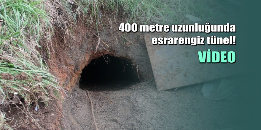 İstanbul’da esrarengiz tünel