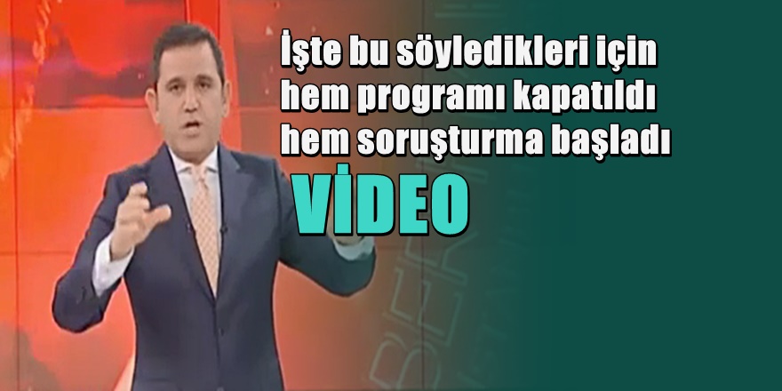 Fatih Portakal'a savcılıktan kötü haber