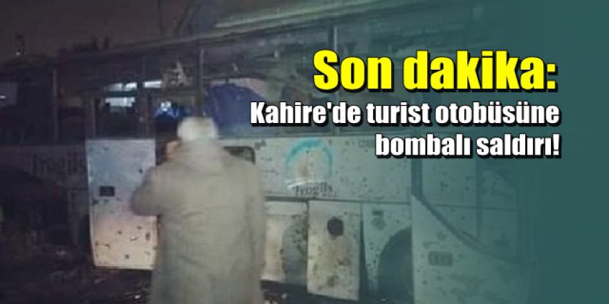 Mısır’da turist otobüsüne bombalı saldırı: 2 ölü, 10 yaralı
