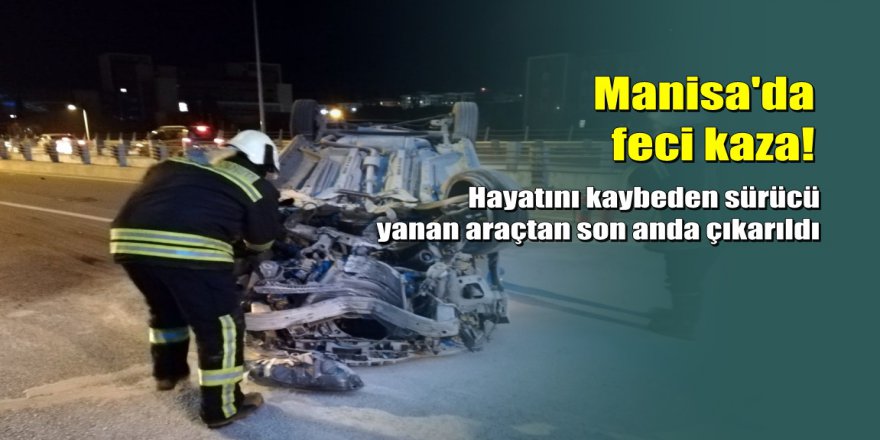 Kontrolünü kaybedip otomobile çarptı: 1 ölü