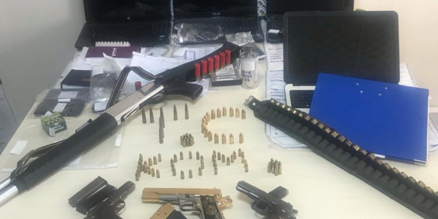 Van'da tefecilere baskın görüntüleri : 8 tutuklama