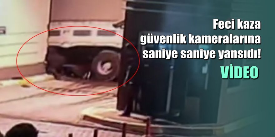 Yokuş aşağı kayan kamyon dehşet saçtı