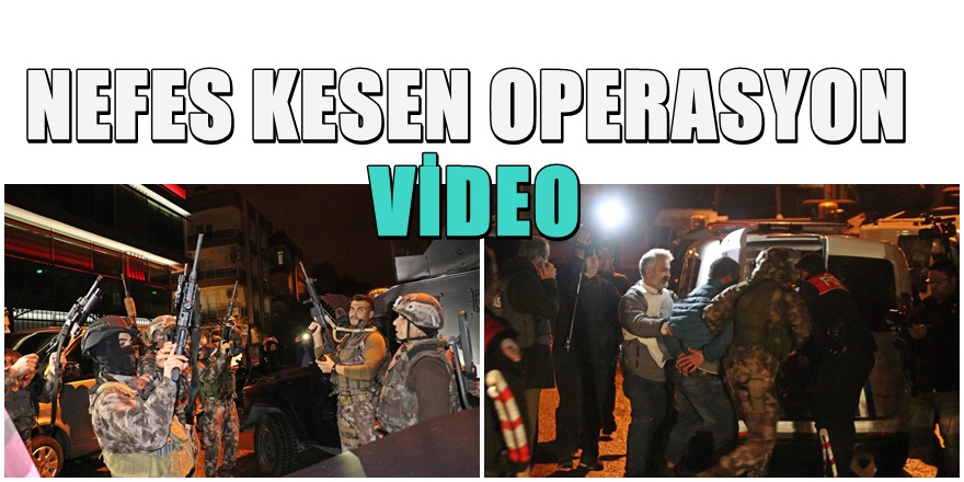 Antalya'da silahlı altın kavgasına operasyon