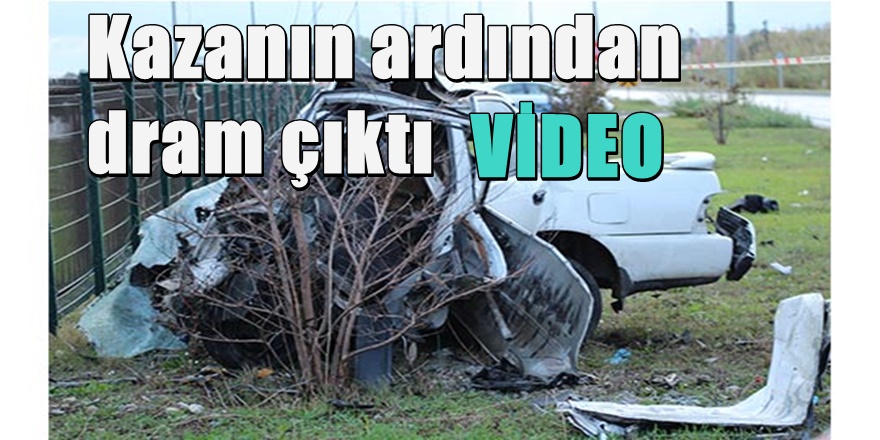 Antalya'da korkunç kaza Anne baba öldü çocuk yaralı