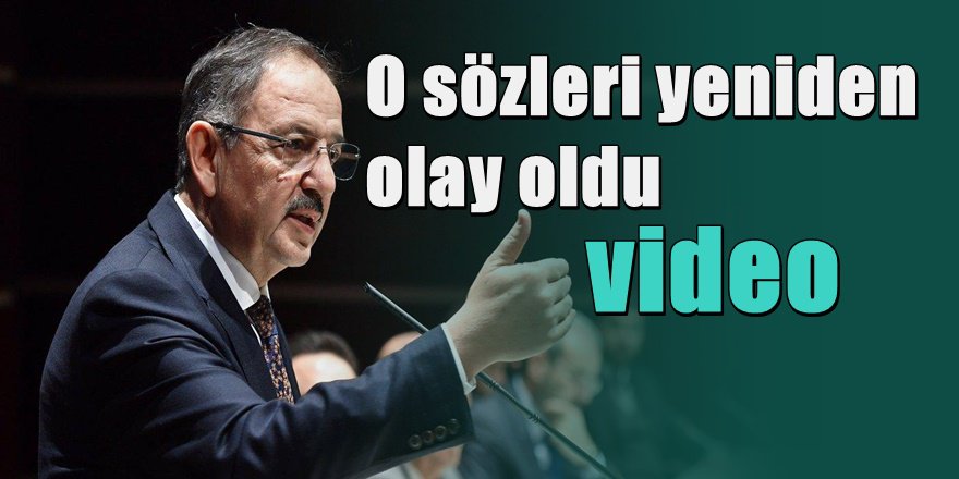 Mehmet Özhaseki'nin o görüntüleri yeniden servis edildi
