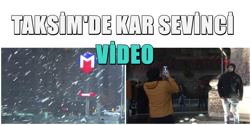 İstanbul'da kar başladı