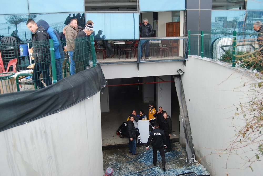 Tekirdağ’da terminalde patlama