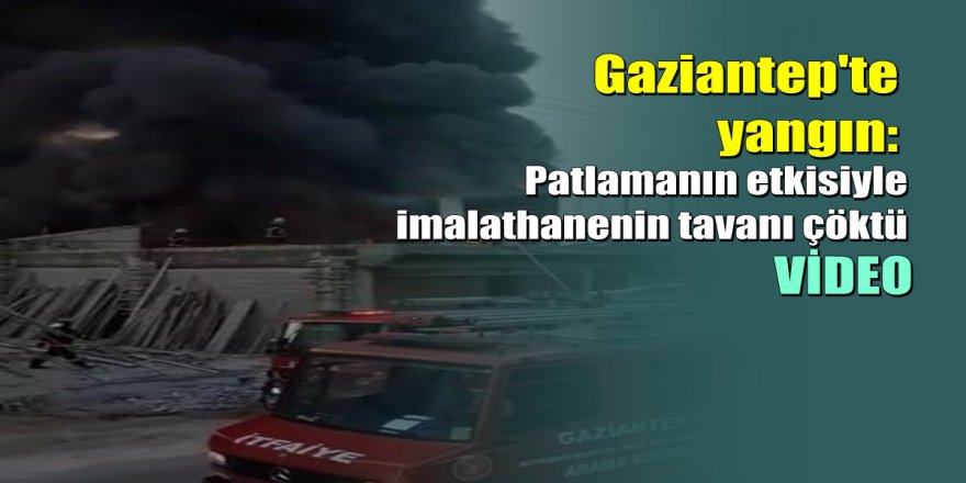 Boya imalathanesinde yangın: 2'si ağır 4 yaralı