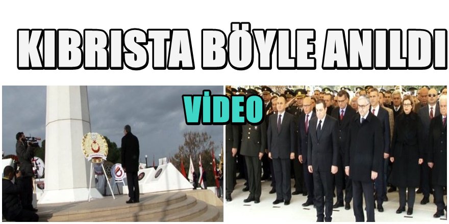 Rauf Denktaş için Kıbrıs'ta duygulandıran tören