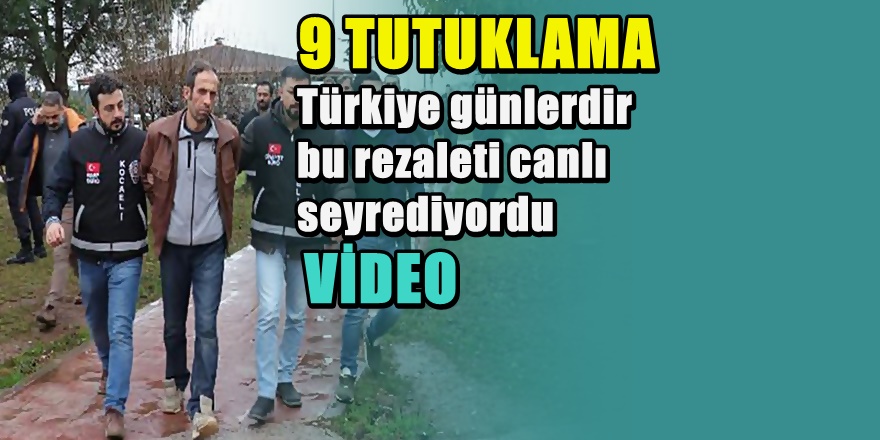 Palu ailesi rezaletine 9 tutuklama