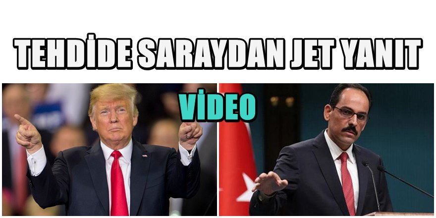 Trump'dan Türkiye'ye ağır tehdit
