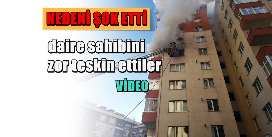 İstanbul Beylikdüzü'nde yangın