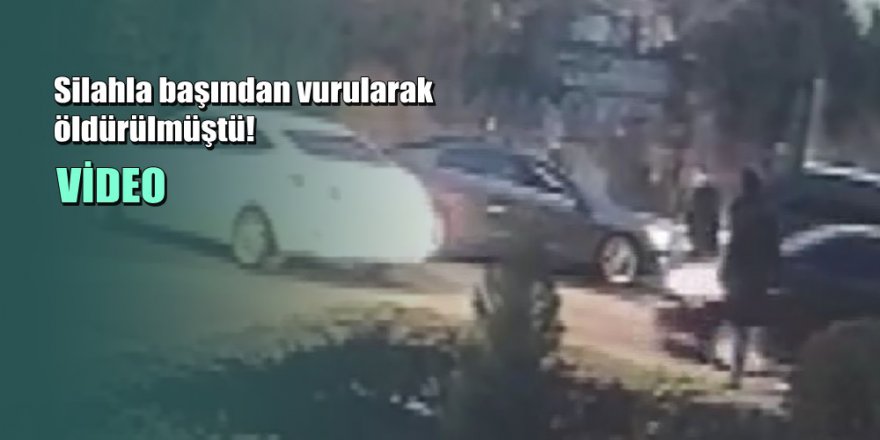 Kartal’daki cinayet güvenlik kamerasında