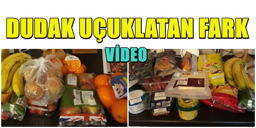 ERDOĞAN ÇOK KIZACAK İngiltere'de yaşayan Türk vatandaşının ALIŞ-VERİŞ listesi