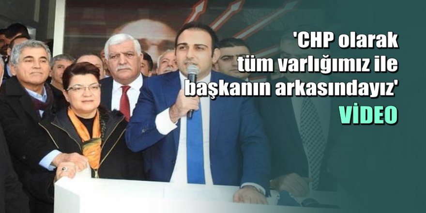 Hatay Belediye Başkanı Lütfü Savaş'a büyük destek